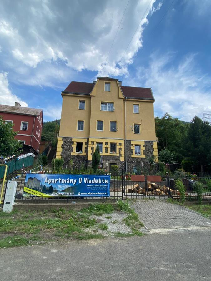 Apartmány U Viaduktu 46 Ústí nad Labem Esterno foto